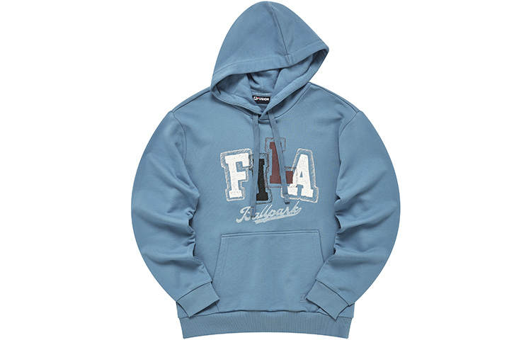 FILA FUSION Sweatshirts Men's Elsa Blue Hooded Moderate Regular