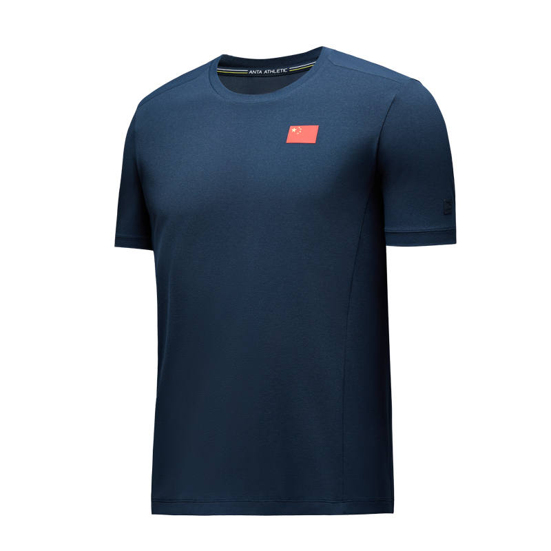 Anta T Shirt Men's Midnight Blue