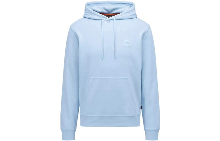 HUGO BOSS Logo-patch Cotton Hoodie