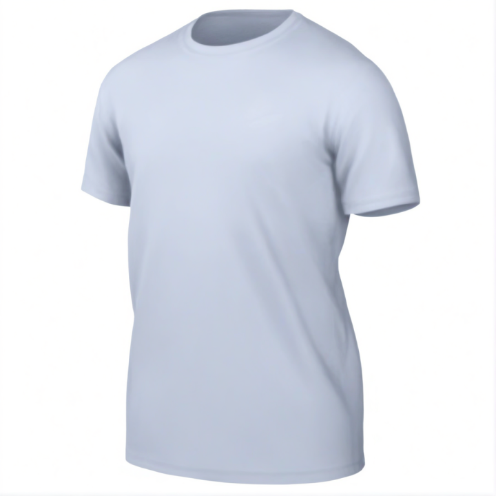 Nike Nike T Shirts Men's Gray Crew Neck Moderate