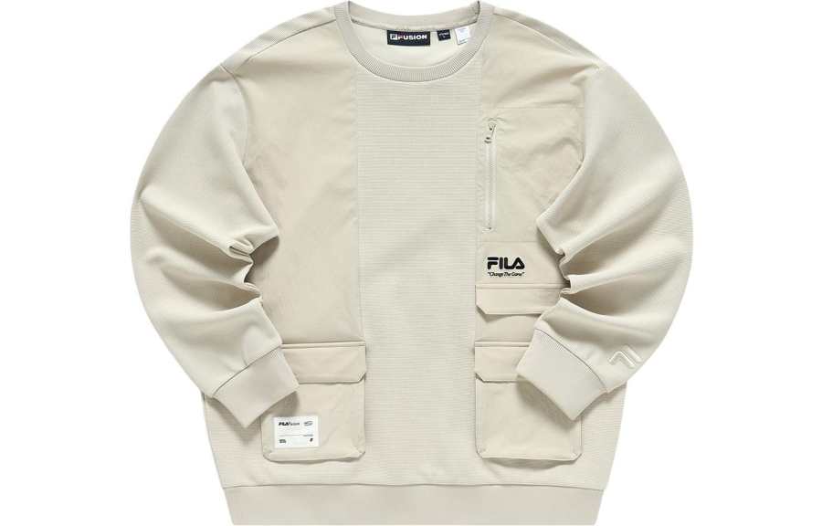 FILA FUSION STREET SPORT Sweatshirt Men's Eying Apricot Prunus Armeniaca Fruit