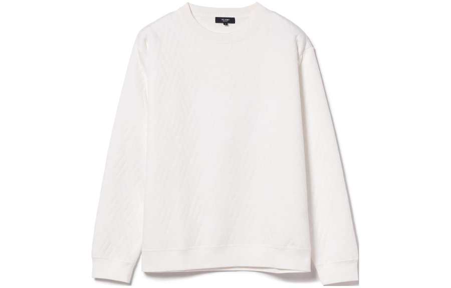 Beams Beams HEART Sweatshirt Men's White