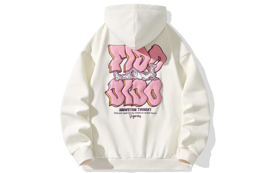 FIDO DIDO Sweatshirts Unisex Hooded Moderate Regular
