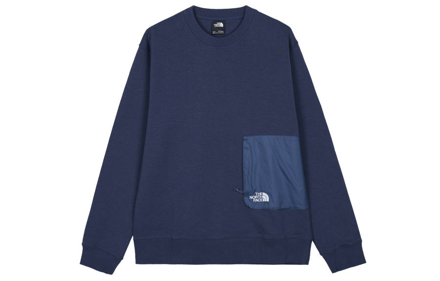 THE NORTH FACE Sweatshirts Men's Blue Crew Neck Moderate Other