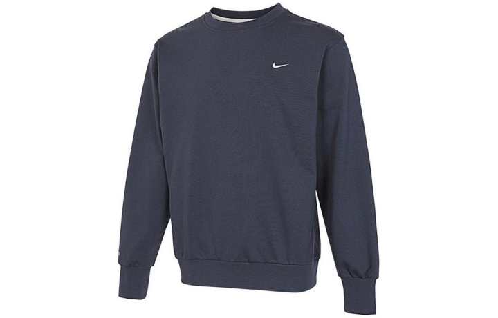 Nike Nike Sweatshirts Men's Blue Crew Neck Moderate Regular
