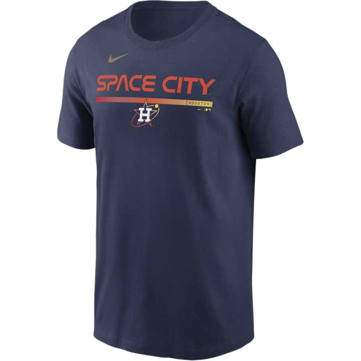 Nike Nike T Shirt Houston Astros Men's Marine Blue