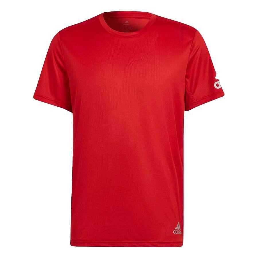 Adidas Adidas T Shirts Men's Red Crew Neck