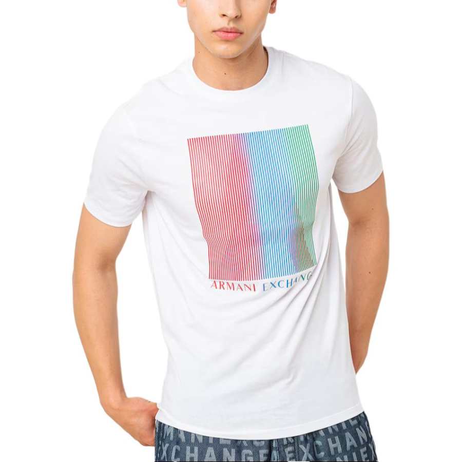 ARMANI EXCHANGE ARMANI EXCHANGEAE T Shirt Men's White