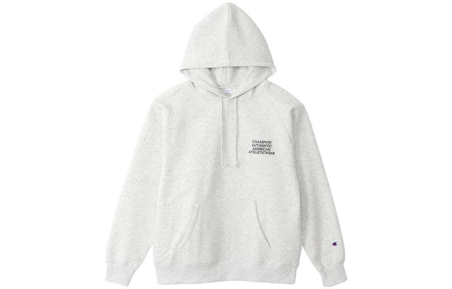 Champion FW22 Classic Small Logo Thickened Fleece Lined Casual Sports Pullover Sweatshirt Japan Version Unisex