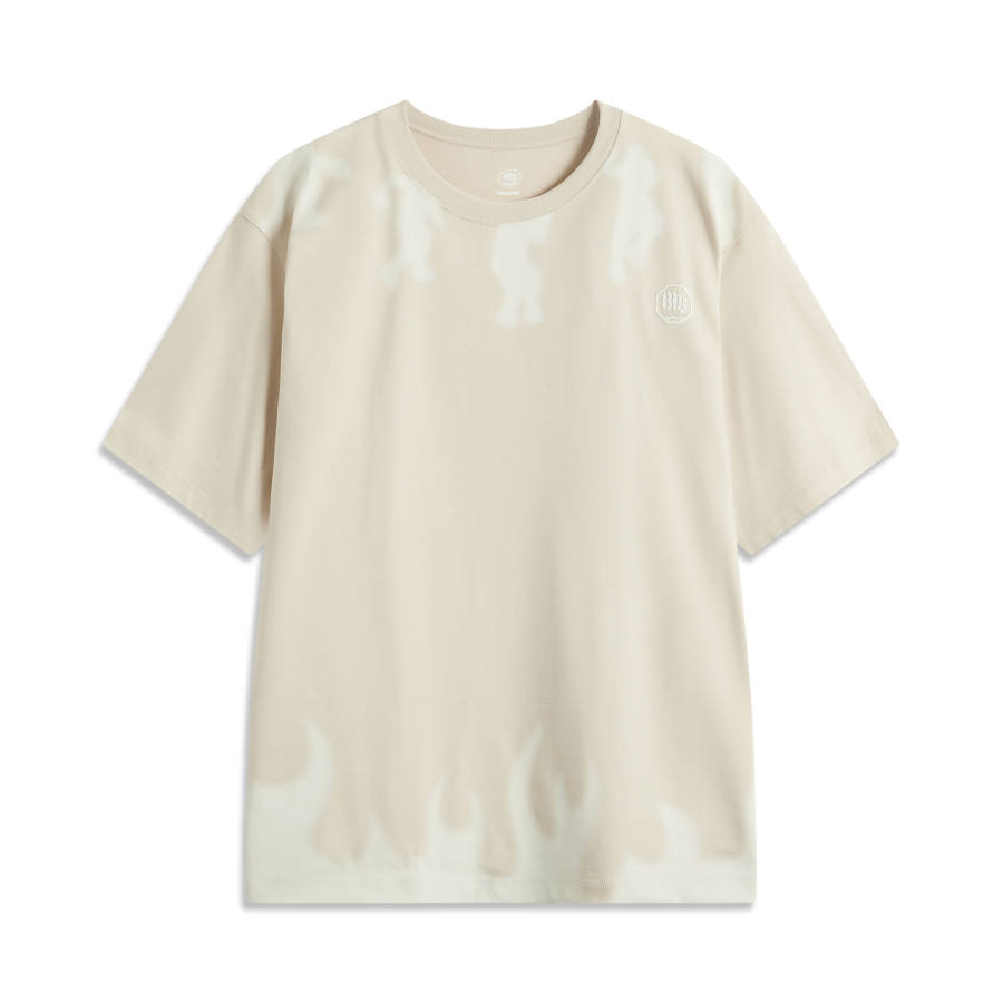 Li-Ning Li Ning Basketball Collection T Shirt Men's Apricot