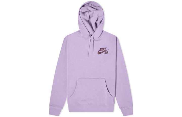 Nike Nike Sweatshirts Men's Purple Hooded Moderate Regular