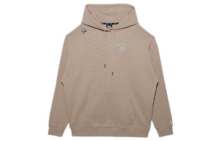New Era Sweatshirts Unisex Sand Hooded Non Detachable Moderate
