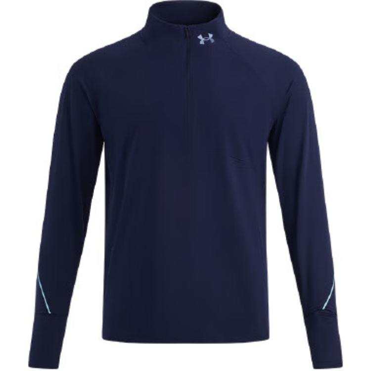 Under Armour Qualifier T Shirt Men's Navy Blue