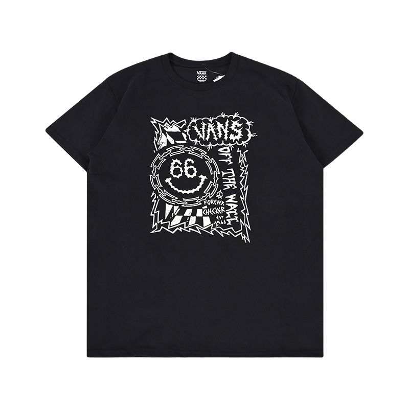 Vans Vans Off THE WALL T Shirt Men's Black