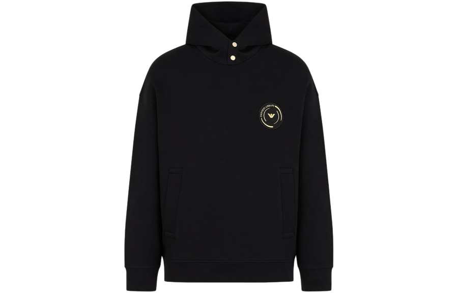 EMPORIO ARMANI SS24 Sweatshirt Men's Black