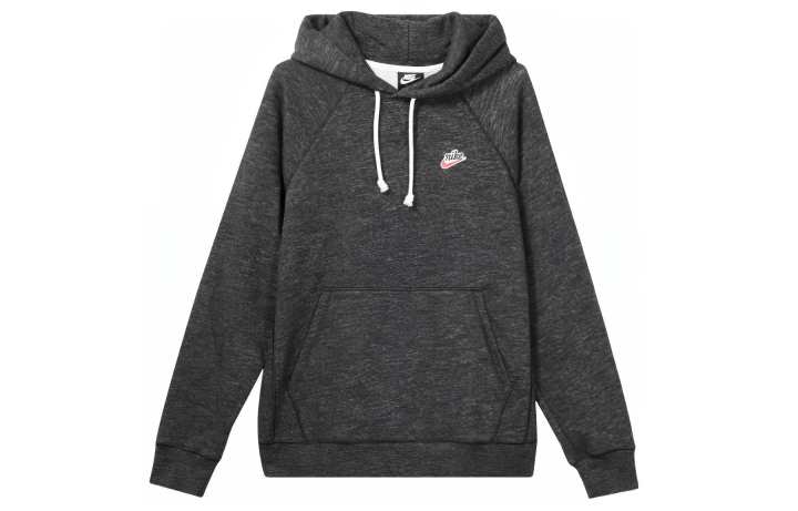 Nike Nike Sweatshirts Unisex Dark Gray Hooded Moderate Regular