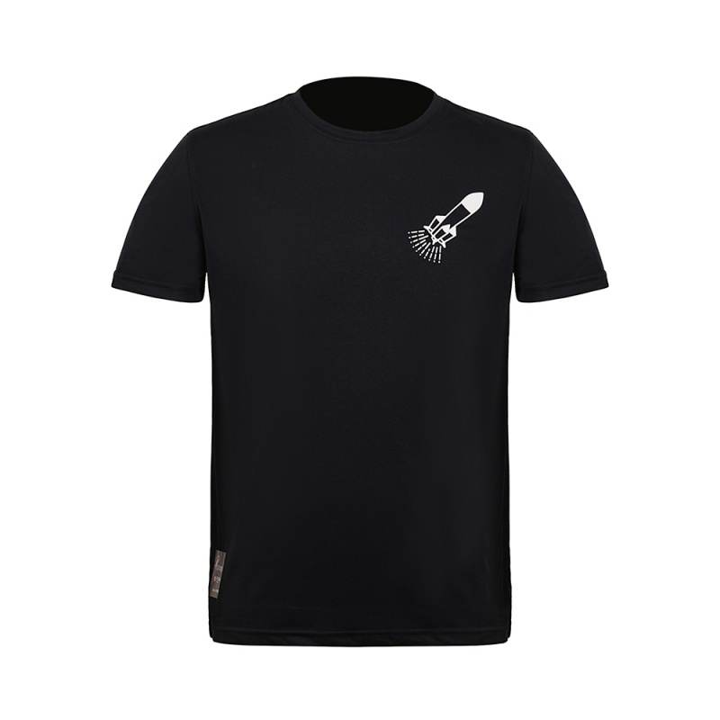 TOREAD T Shirts Unisex Black Crew Neck Moderate
