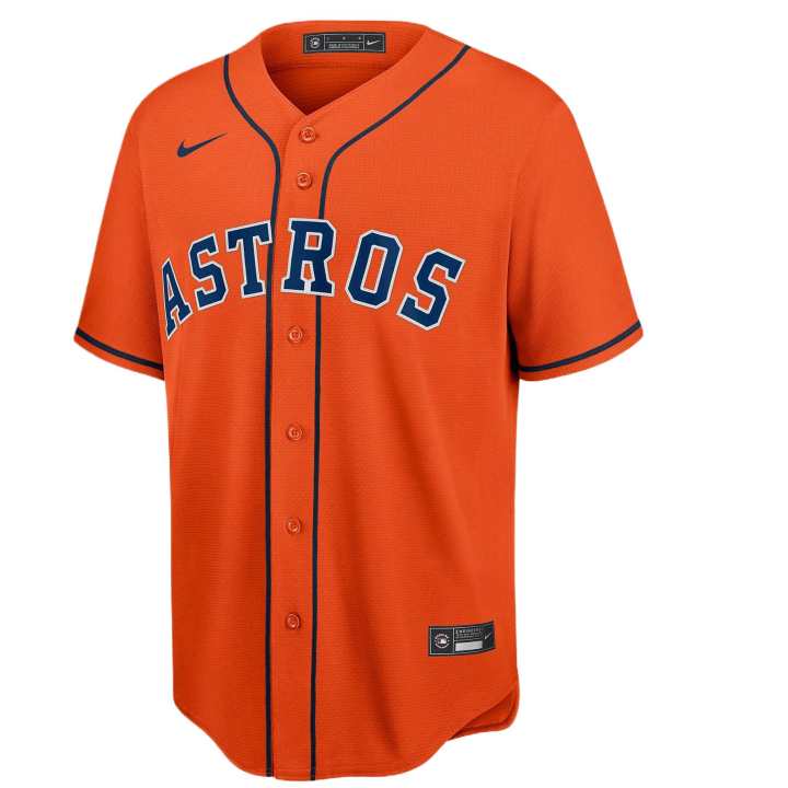 Nike Nike Jose Altuve Houston Astros Men's Nike Mlb Replica Jersey