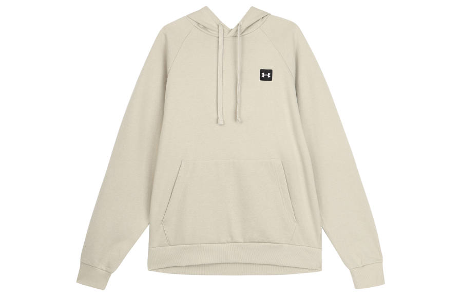 Under Armour Rival Sweatshirts Men's Brown Hooded Moderate Regular