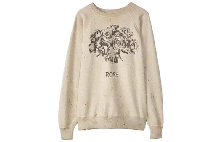 Saint Mxxxxxx Rose Crewneck Sweatshirt