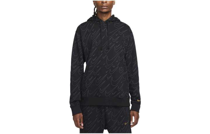Nike Nike Sweatshirts Men's Black Hooded Moderate Regular