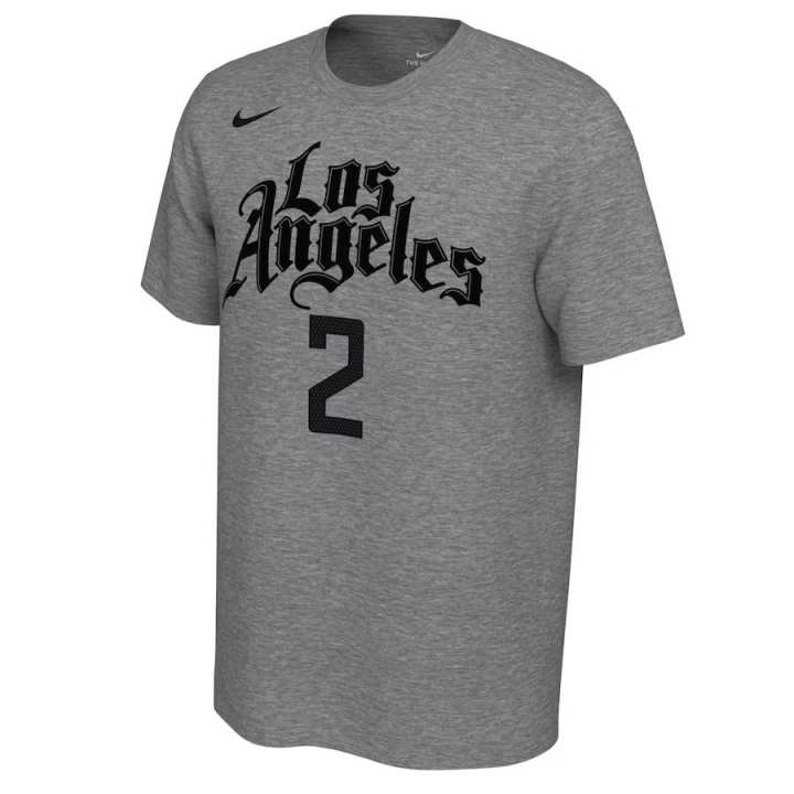 Nike Nike X NBA T Shirts Men's Gray Crew Neck Moderate