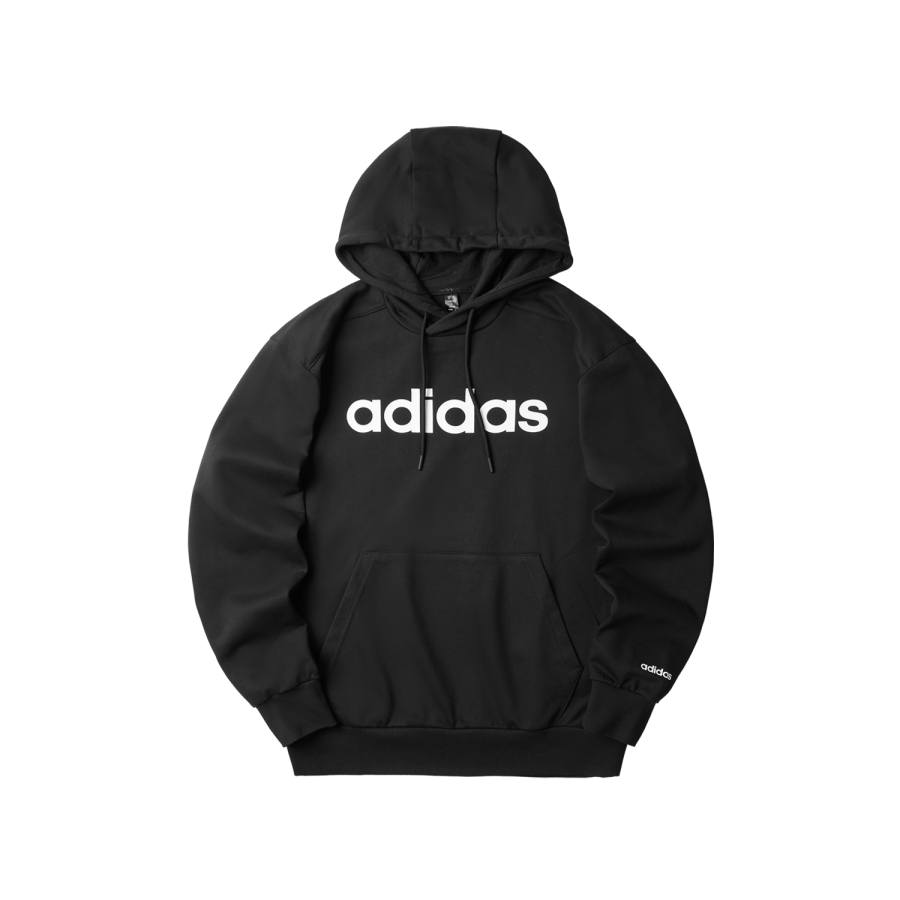 Adidas Adidas Sweatshirts Men's Black Hooded Moderate Regular