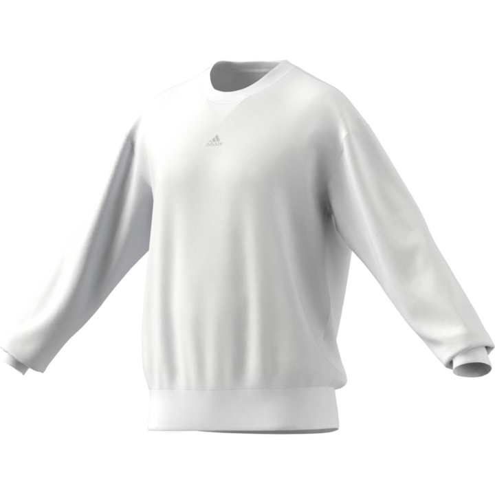 Adidas Adidas Sweatshirts Men's White Crew Neck Moderate Regular