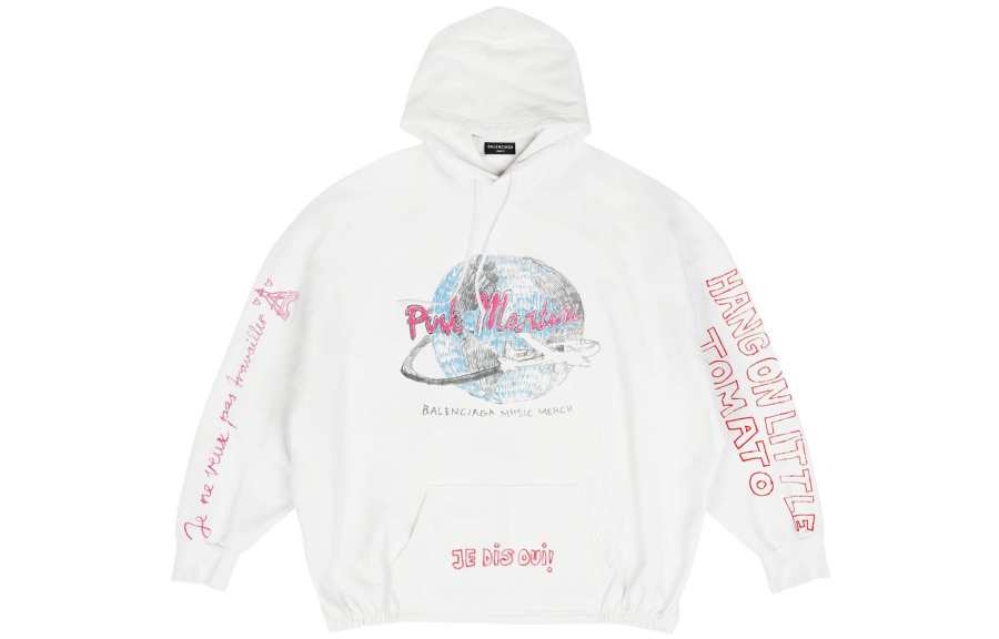 Balenciaga Elastic Hem Hoodie