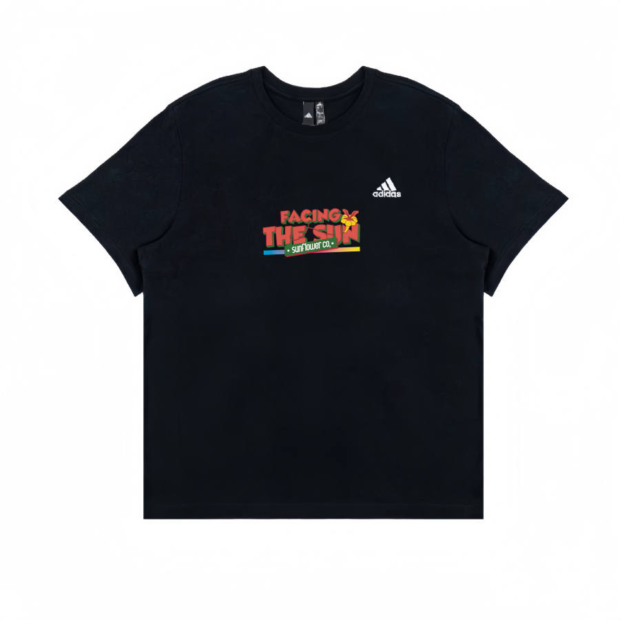 Adidas Adidas T Shirts Unisex Black Crew Neck Moderate Straight Fit