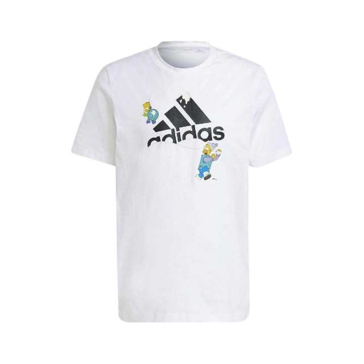 Adidas Adidas x The Simpsons Graphic Tee T Shirt Men's White
