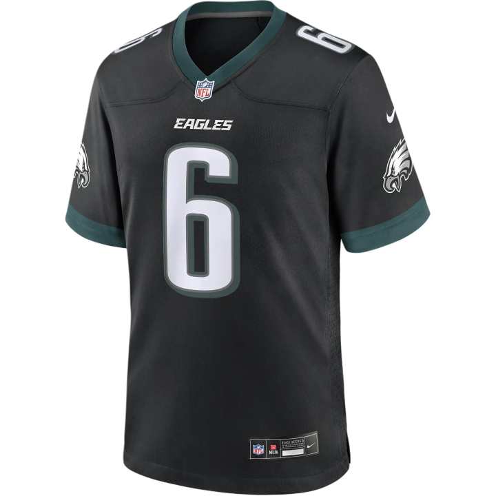 Nike Nike DeVonta Smith Philadelphia Eagles Men's Nike Nfl Game Jersey
