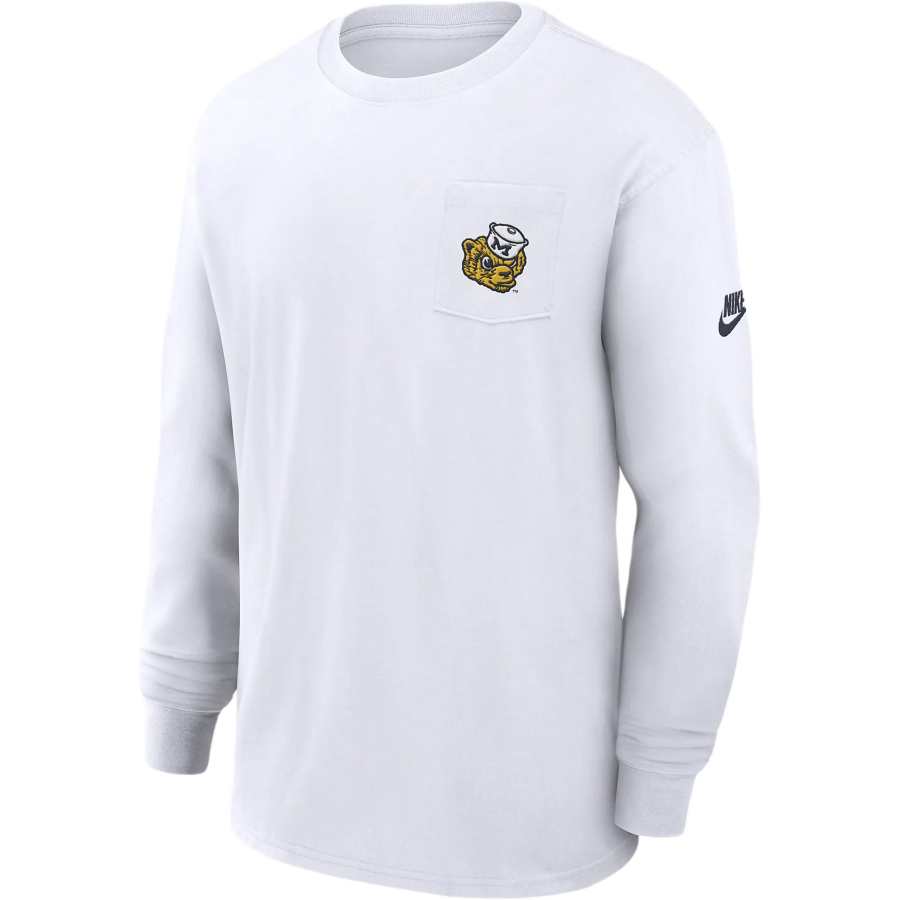 Nike Nike Michigan Wolverines Legacy Max90 Pocket Men's Nike College Long-Sleeve T-Shirt