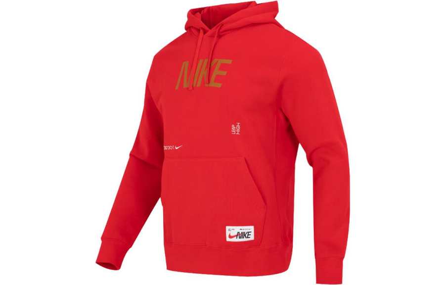 Nike Nike Year Of The Rabbit CNY Collection Sportswear Letter Logo Print Knitted Fabric Fleece Lined Hooded Sweatshirt Men's