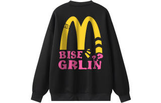 BISEGRLIN Sweatshirts Unisex Crew Neck Moderate Regular