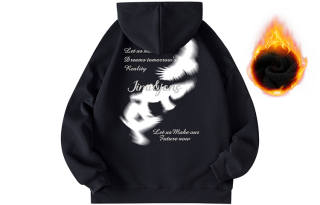 JIMI&JONS Sweatshirts Unisex Hooded Thickened Heavyweight