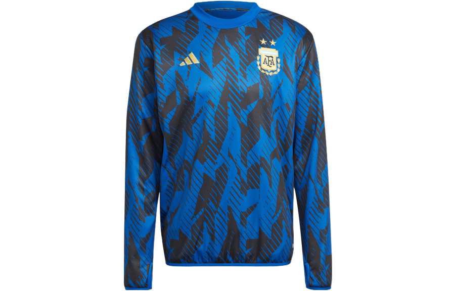 Adidas Adidas Sweatshirts Men's Blue Crew Neck Moderate Other