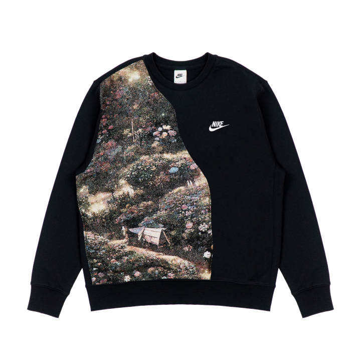 Nike Nike Sweatshirts Unisex Black Crew Neck Moderate Regular