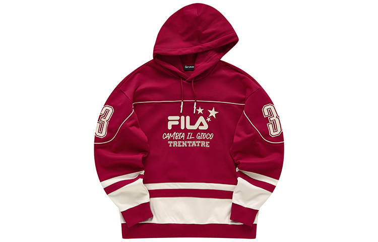 FILA FUSION Sweatshirt Unisex China Red