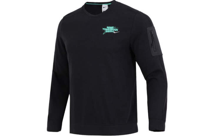 Nike Nike Sweatshirts Men's Black Crew Neck Moderate Other