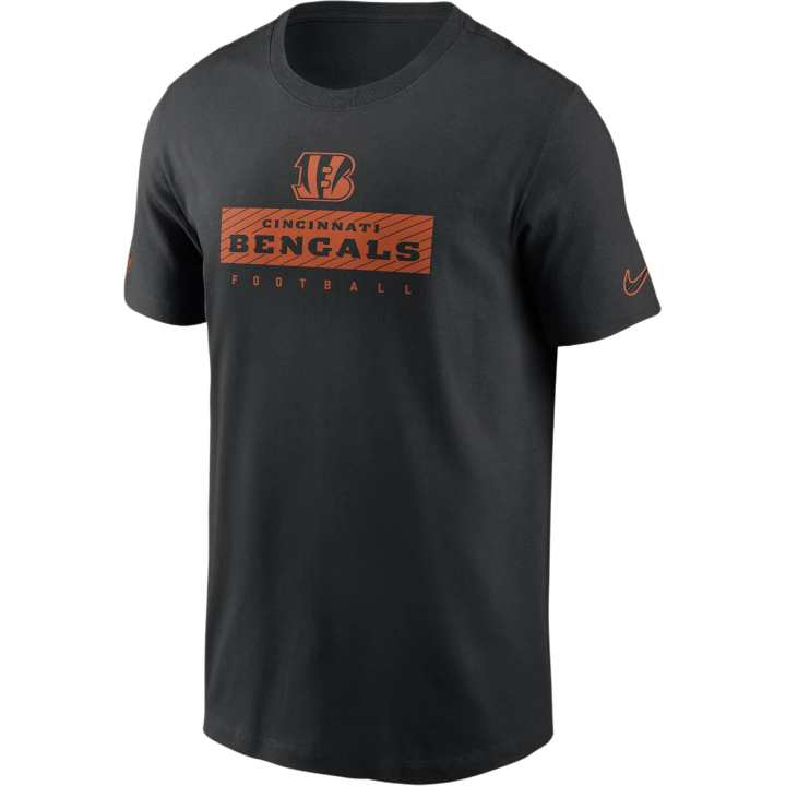 Nike Nike Cincinnati Bengals Sideline Team Issue Men's Nike Dri FIT Nfl T Shirt