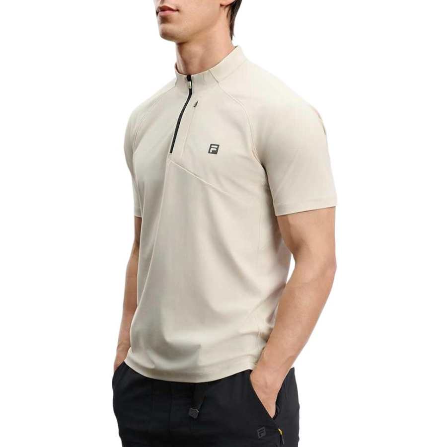 FILA x BBC EARTH Athletics T Shirt Men's Camel