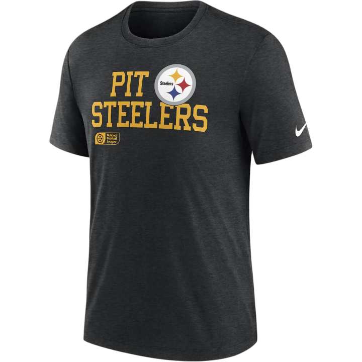 Nike Nike Pittsburgh Steelers Overlap Lockup Men's Nike Nfl T-Shirt