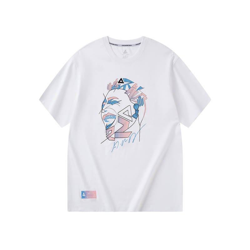 PEAK PEAK T Shirts Men's White Crew Neck