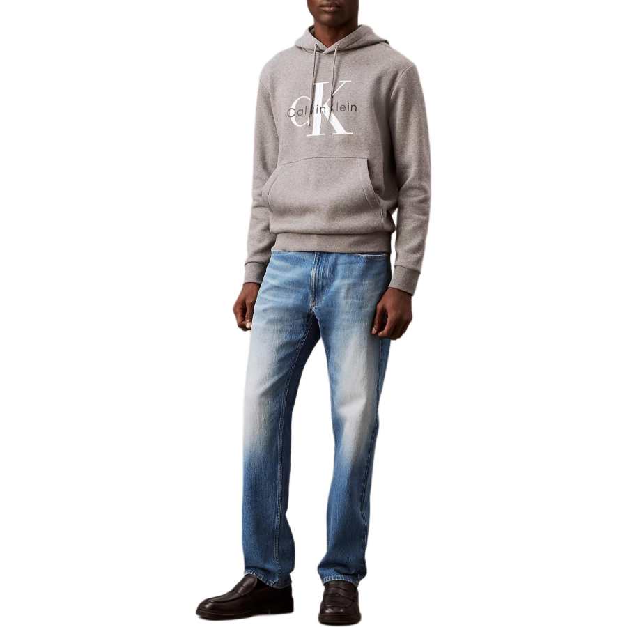 Calvin Klein CALVIN KLEIN Sweatshirt Men's Medium Gray
