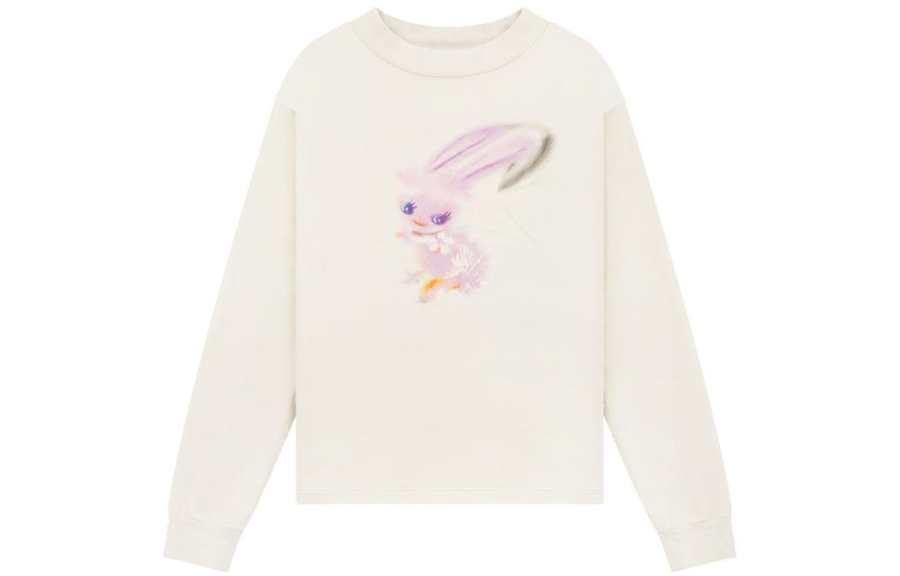 WE11DONE WE11DONE SS23 Sweatshirt Unisex Ecru