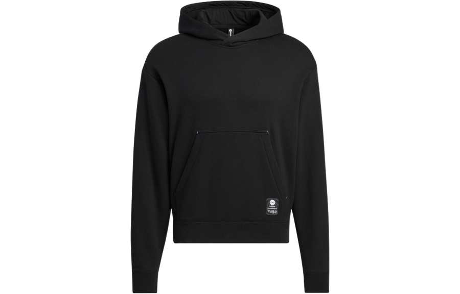 Adidas Neo Sweatshirts Unisex Black Hooded Moderate Regular