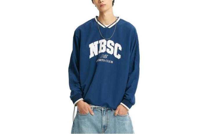 New Balance New Balance Sweatshirts Unisex Dark Blue Moderate Regular