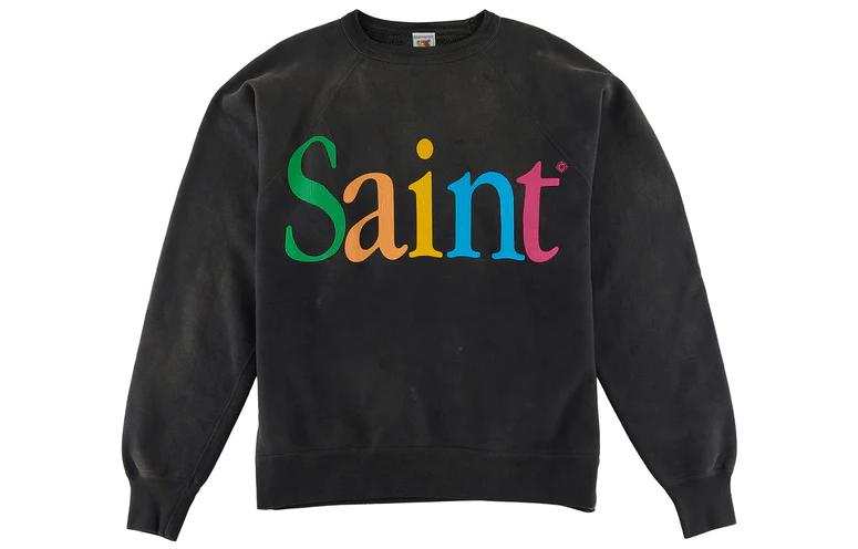 SAINT Mxxxxxx Colorful Saint Crewneck Sweatshirt