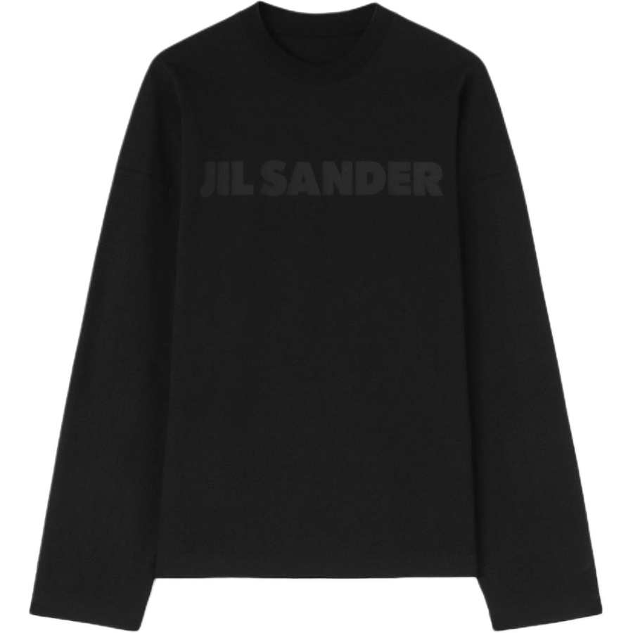 JIL SANDER Logo Printed Crewneck T Shirt